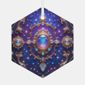 Sieraad Glas Ornament (Achterkant)