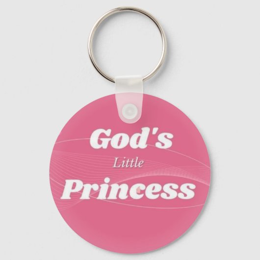 Sieraad 'God's little princess' sleutelhanger (Voorkant)