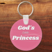 Sieraad 'God's little princess' sleutelhanger (Voorkant)