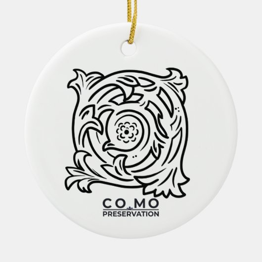 Sieraad Keramisch Ornament (Voorkant)