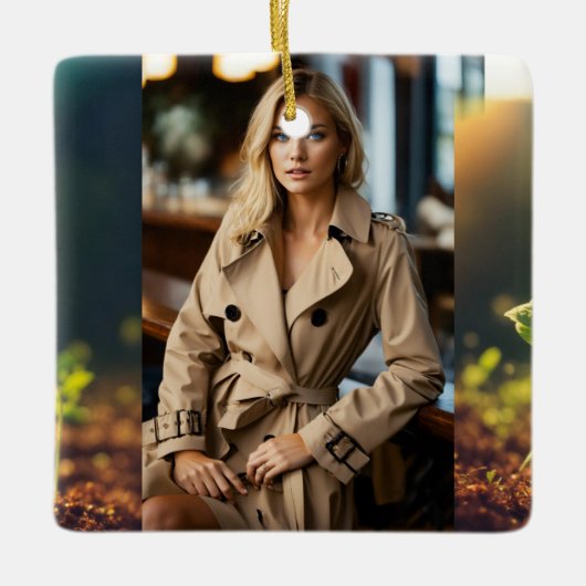 Sieraad Keramisch Ornament (Voorkant)