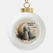 Sieraad Keramische Bal Ornament (Voorkant)
