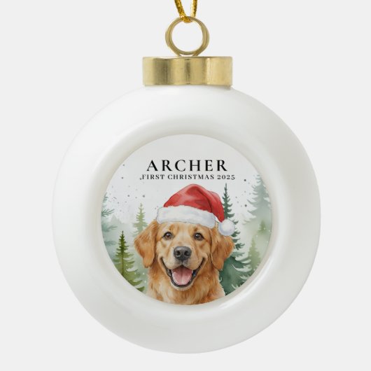 Sieraad Keramische Bal Ornament (Voorkant)