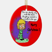 sieraad "Kerst van de Kerst" Keramisch Ornament (Rechts)