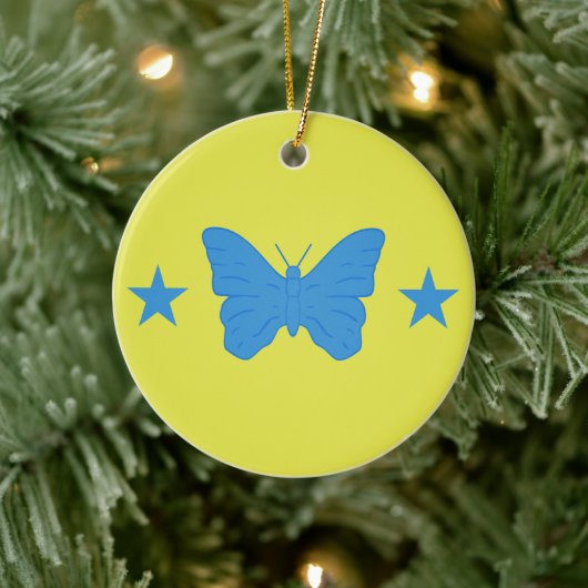 Sieraad met vlag van Bady Bassitt Keramisch Ornament (Boom)