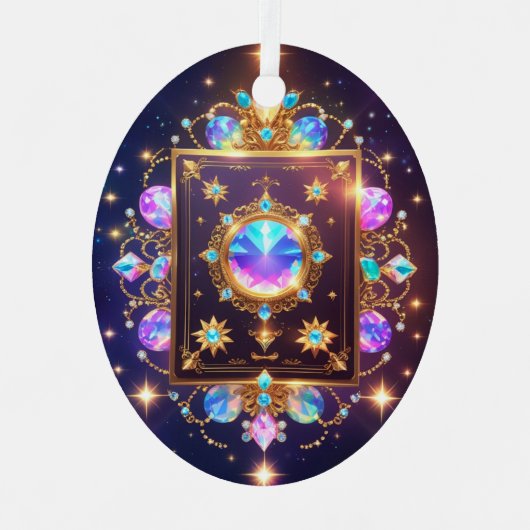 Sieraad Metalen Ornament (Voorkant)