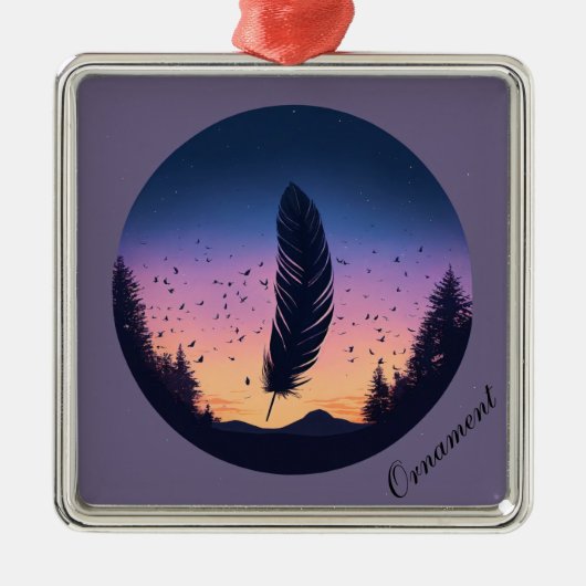 Sieraad Metalen Ornament (Voorkant)