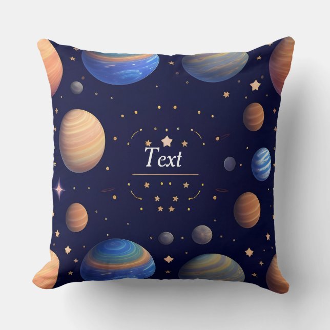 🌌 Sieraad voor het decoreren van Galaxy-ruimtes v Kussen (Voorkant)