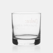 Sieraad Whisky Glas (Achterkant)