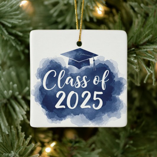 Sieraadklas van 2025 keramisch ornament (Boom)