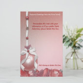  sieraardewerk briefpapier (Staand voorkant)