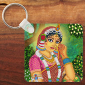 Sieradelijke Radha-sleutelhanger Sleutelhanger (Voorkant)