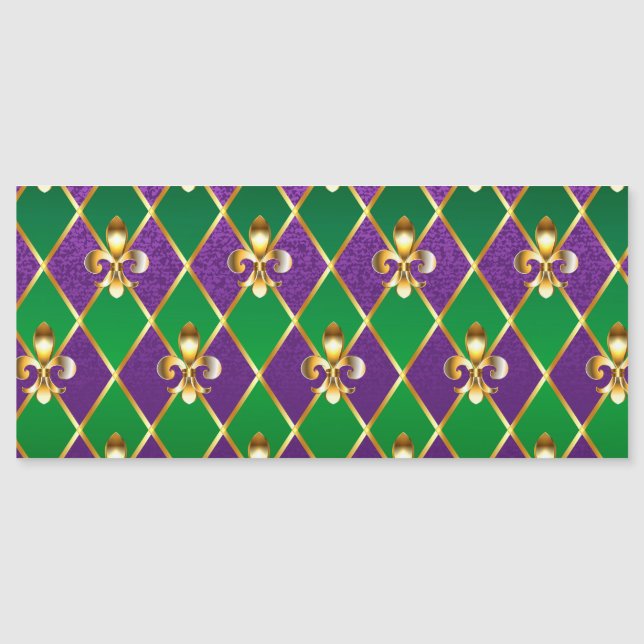 Sieraden Achtergrond Mardi Gras (Voorkant)