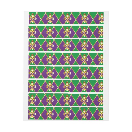 Sieraden Achtergrond Mardi Gras (Vel)