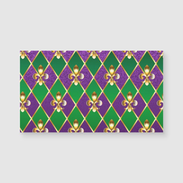 Sieraden Achtergrond Mardi Gras (Voorkant)
