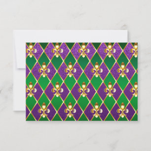 Sieraden Achtergrond Mardi Gras Aankondiging