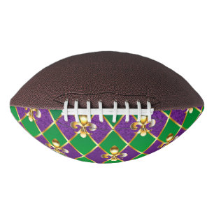 Sieraden Achtergrond Mardi Gras American Football