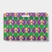 Sieraden Achtergrond Mardi Gras Badge (Achterkant)