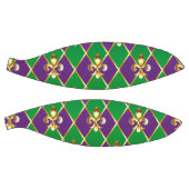 Sieraden Achtergrond Mardi Gras Basketbal (Panelen)