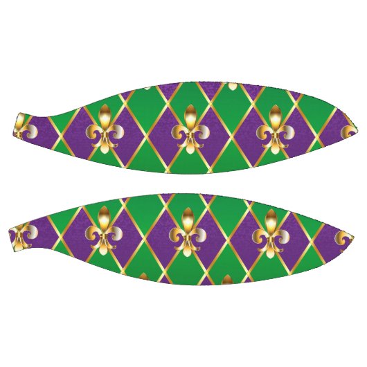 Sieraden Achtergrond Mardi Gras Basketbal (Panelen)