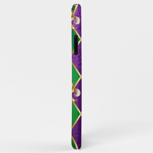 Sieraden Achtergrond Mardi Gras Case-Mate iPhone Case (Achterkant/rechts)