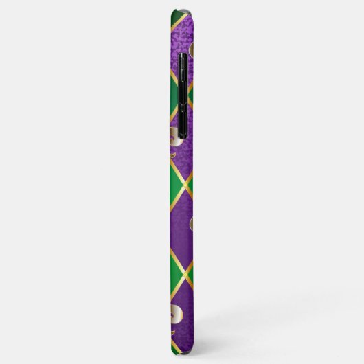Sieraden Achtergrond Mardi Gras Case-Mate iPhone Case (Achterkant/links)