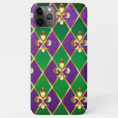 Sieraden Achtergrond Mardi Gras Case-Mate iPhone Case (Achterkant)