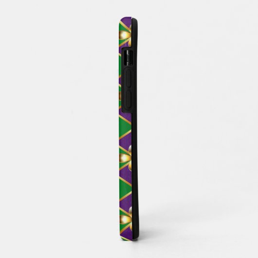 Sieraden Achtergrond Mardi Gras Case-Mate iPhone Case (Achterkant/links)
