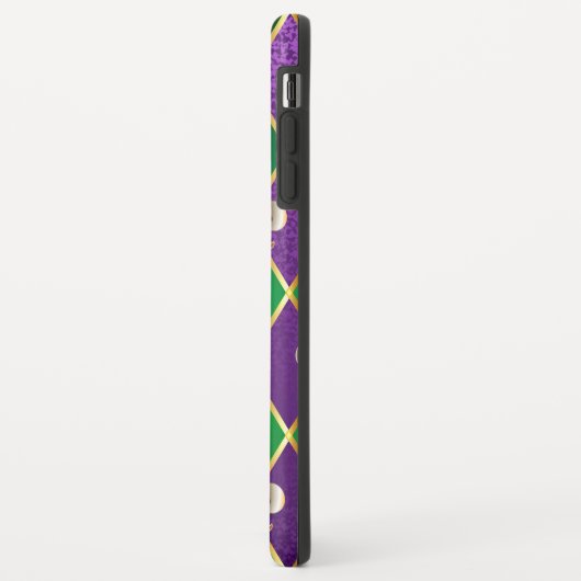 Sieraden Achtergrond Mardi Gras Case-Mate iPhone Case (Achterkant/links)