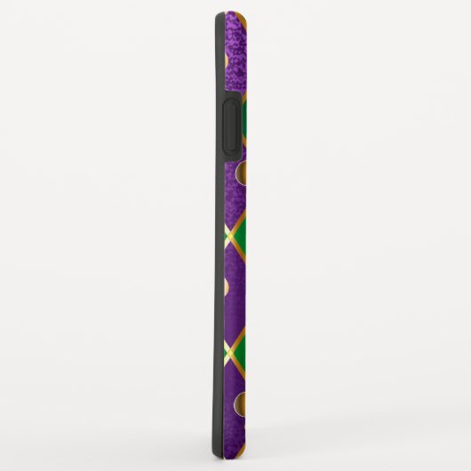 Sieraden Achtergrond Mardi Gras Case-Mate iPhone Case (Achterkant/rechts)