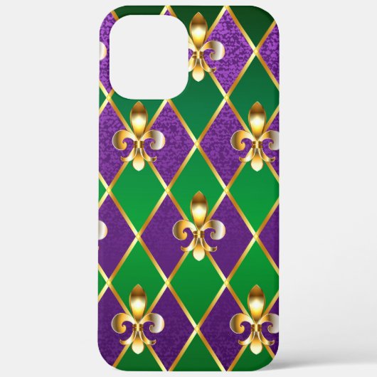 Sieraden Achtergrond Mardi Gras Case-Mate iPhone Case (Achterkant)