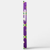 Sieraden Achtergrond Mardi Gras Case-Mate iPhone Case (Achterkant / Links)