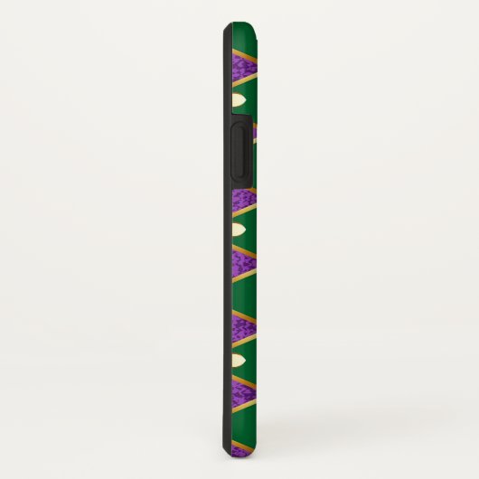Sieraden Achtergrond Mardi Gras Case-Mate iPhone Case (Achterkant/rechts)