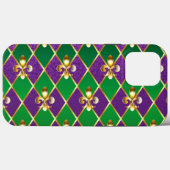 Sieraden Achtergrond Mardi Gras Case-Mate iPhone Case (Achterkant (horizontaal))