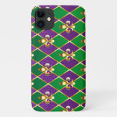 Sieraden Achtergrond Mardi Gras Case-Mate iPhone Case (Achterkant)