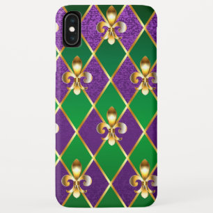 Sieraden Achtergrond Mardi Gras Case-Mate iPhone Case