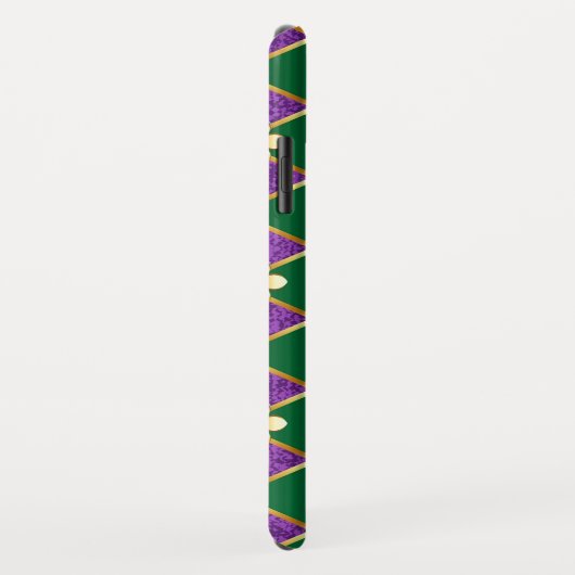 Sieraden Achtergrond Mardi Gras Case-Mate iPhone Case (Achterkant/rechts)