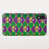 Sieraden Achtergrond Mardi Gras Case-Mate iPhone Case (Achterkant (horizontaal))