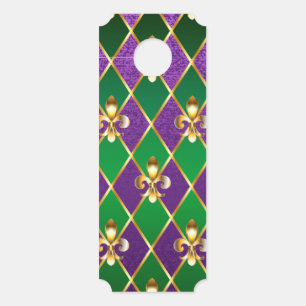 Sieraden Achtergrond Mardi Gras Deurhanger