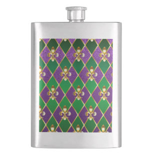 Sieraden Achtergrond Mardi Gras Flacon