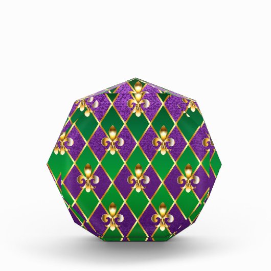 Sieraden Achtergrond Mardi Gras Fotoblokken (Voorkant)