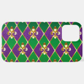 Sieraden Achtergrond Mardi Gras iPhone Hoesje (Achterkant horizontaal)