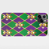 Sieraden Achtergrond Mardi Gras iPhone Hoesje (Achterkant horizontaal)