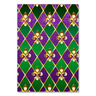 Sieraden Achtergrond Mardi Gras Kaart