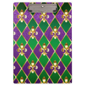 Sieraden Achtergrond Mardi Gras Klembord (Voorkant)