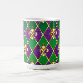 Sieraden Achtergrond Mardi Gras Koffiemok (Center)