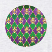 Sieraden Achtergrond Mardi Gras Labels (Design 2)
