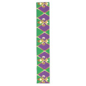 Sieraden Achtergrond Mardi Gras Lange Tafelloper (Voorkant)