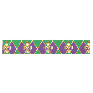 Sieraden Achtergrond Mardi Gras Lange Tafelloper