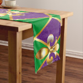 Sieraden Achtergrond Mardi Gras Lange Tafelloper (Voorbeeld)